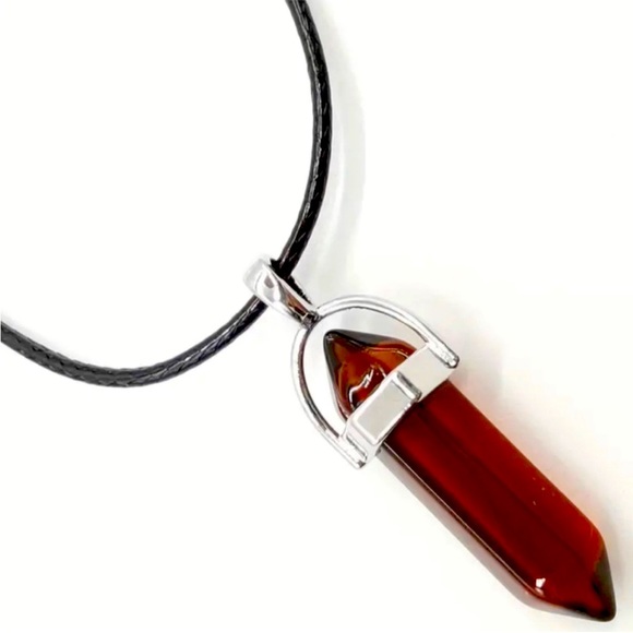 $9 Healing Crystal Gemstone Necklace Pendant Energy Meditation. - Picture 1 of 3